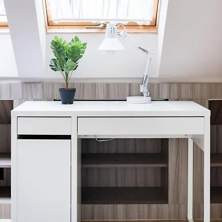 Sunny And Penthouse With Private Garage Apartment *