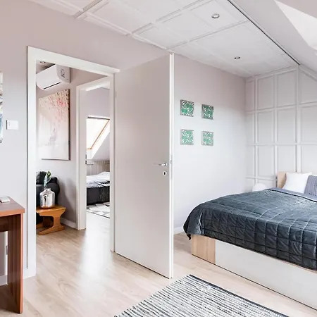 Sunny And Penthouse With Private Garage Budapest