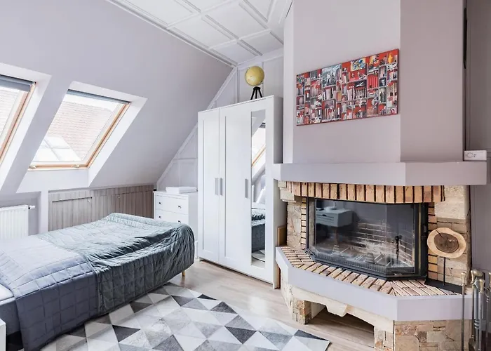 Apartment Sunny And 3-bedroom Penthouse With Garage Budapest