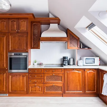 アパート Sunny And 3-bedroom Penthouse With Garage