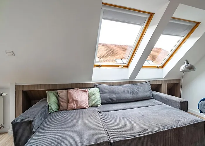 Sunny And 3-bedroom Penthouse With Garage Appartement